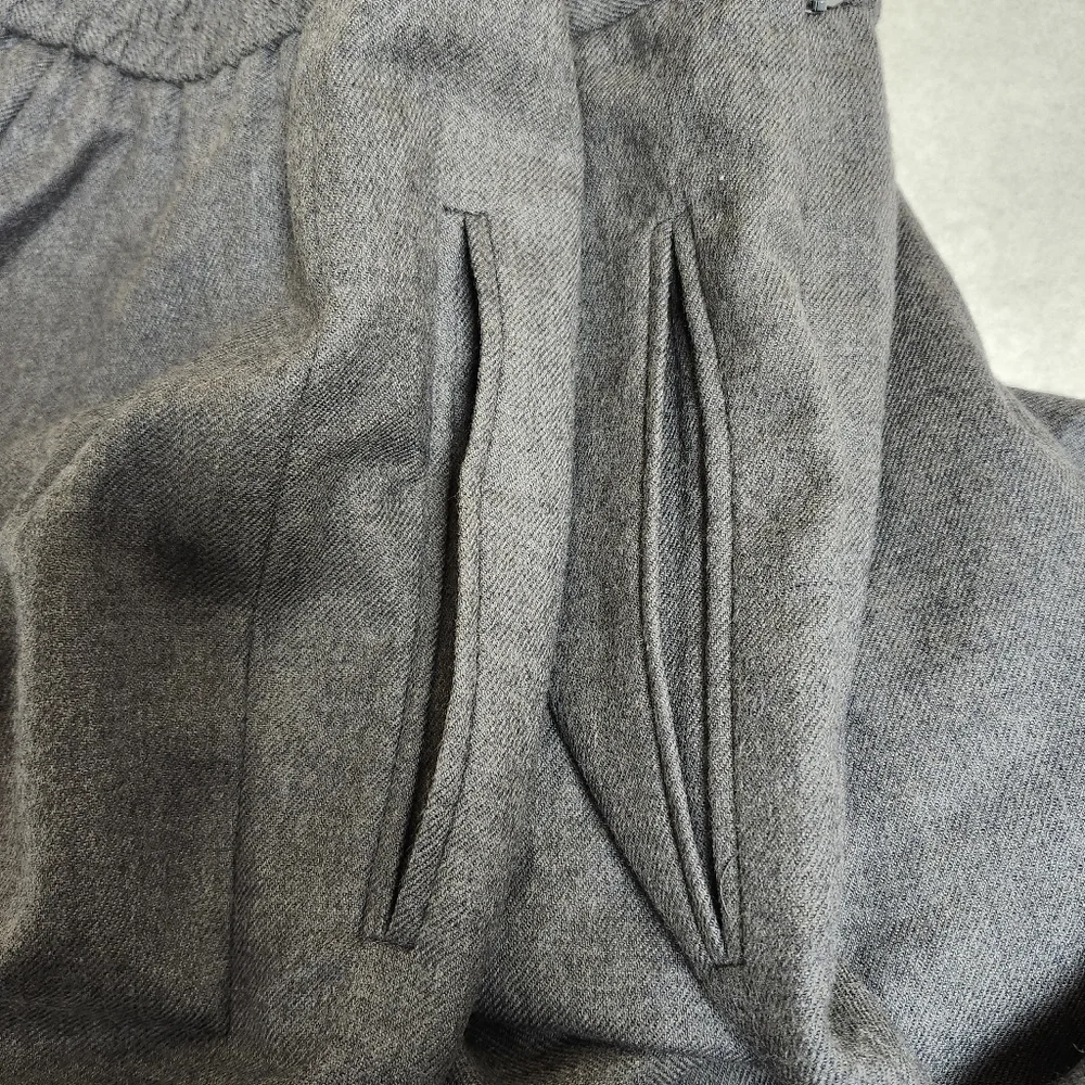 CHAUS Woman Gray Dress Pants Size 24 NWT Gray Wool Lined - Picture 4 of 8